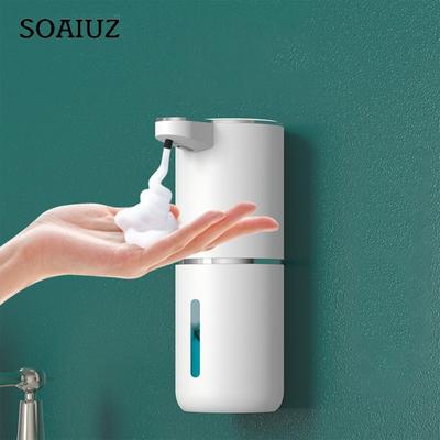 Automatic Soap Dispenser – 13.4oz Non-contact Foam Soap Dispenser, USB Rechargeable Disinfectant Dispenser, Wall Mounted Electric Sensor