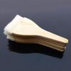 Wooden Handle Wool BBQ Sauce and Baking Brush - Soft, Shed-Free Bristles for Dust Removal, Cleaning, and Painting