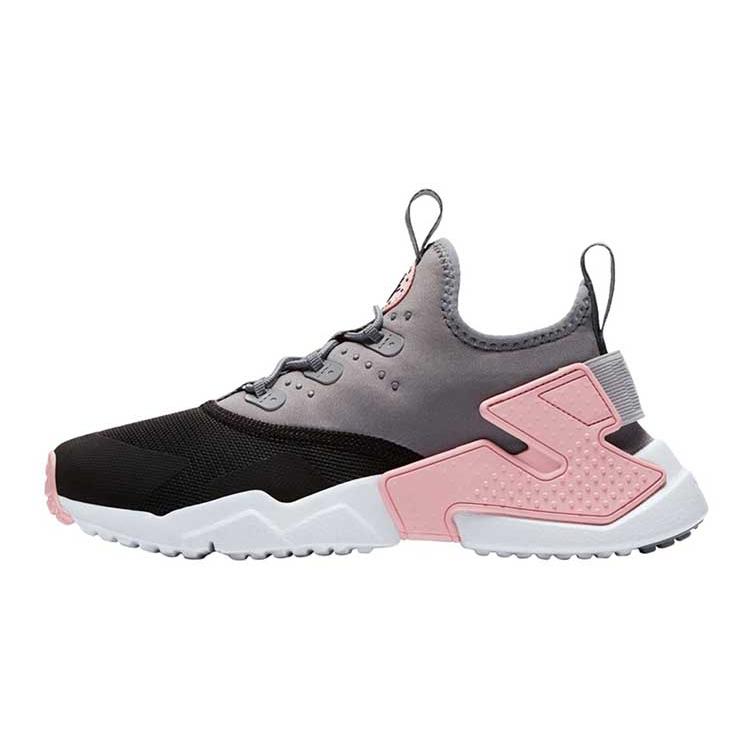 

Nike Fabric Cushioning Slip Resistant Abrasion Resistant Breathable Low top Running Shoes GS Gray Pink 943344-009 37.5