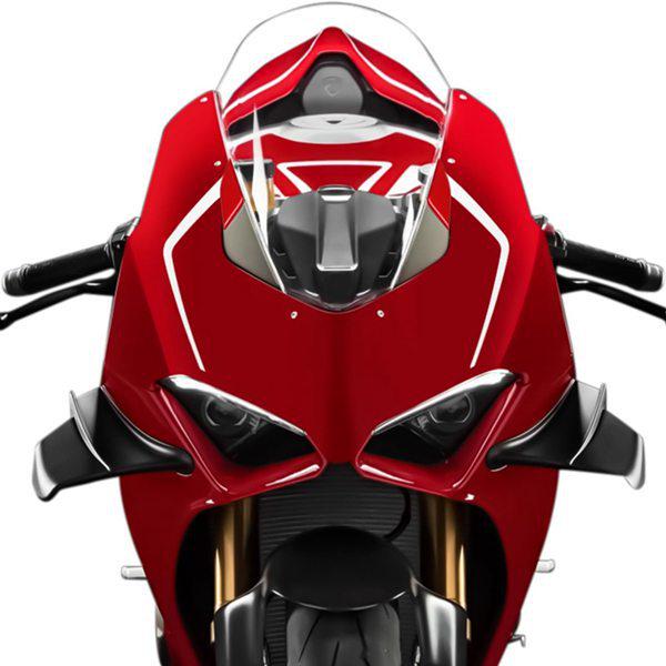 Pair of Decorative Mirror Mounts for 2018-2024 Ducati Panigale V2
