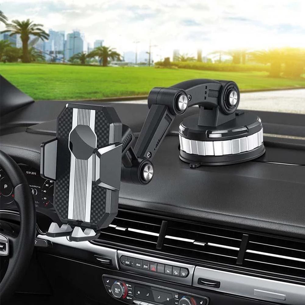 Car Phone Mount Long Arm Windshield Suction Cup Sucker Phone Mobile Car For IPhone Supp J5D1
