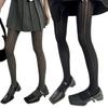 Japanese Cutout Heart Patterned Mesh Pantyhose Elegant Stretchable Nylon Tights Slimming Leggings Stockings for Women