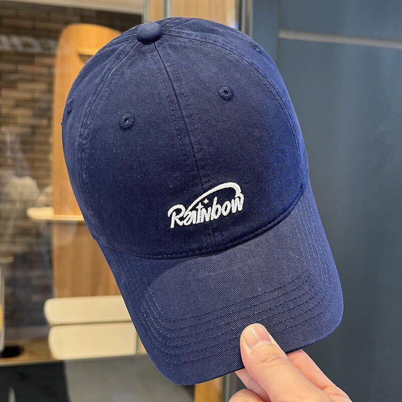 French genuine baseball cap children spring and summer new fashion three-dimensional letter embroidery wide brim deepened cap tide
