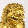 A pair of copper , Beijing , bottomless palace door lions, home crafts and gifts
