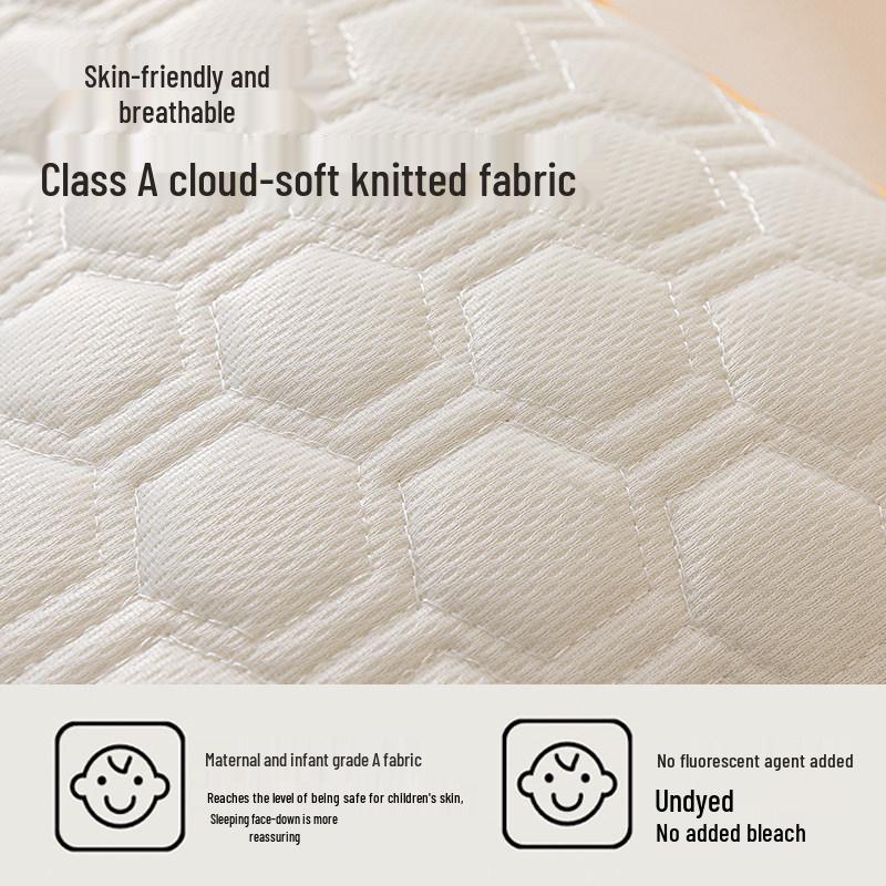 Latex Fiber Neck Support Pillow Pair for Adults - Ideal for Sleep Aid, Hotels, Dorms, and Rehabilitation.