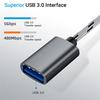 2 in 1 USB OTG Kabel Typ C Micro USB zu USB 3.0 Adapter Geflochtenes Design Datenübertragungskabel Kompatibel mit Andriod