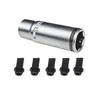18PC 3/8" 1/4" Drive Glow Plug Removal Socket Set Thin Slotted Tool Kit 8mm,9mm and 10mm deep sockets Replacement tool kit