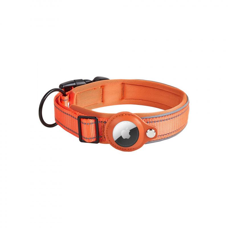 24h Delivery Pet Tracking Collar with Apple AirTag for Dogs - Anti-Lost Device