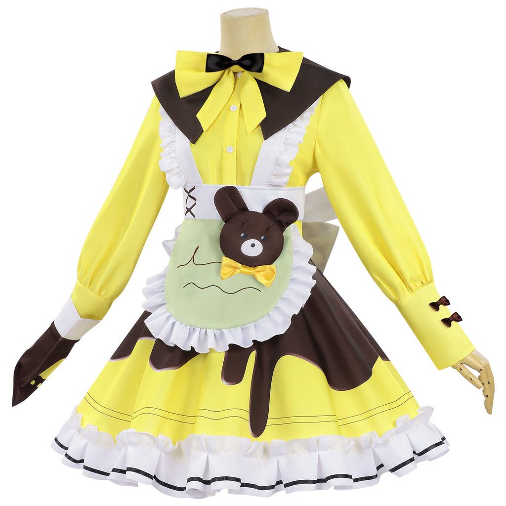 Eggy Party Cosplay Dress With Soft Polyester Material For Anime Game Role Play Kids Adults