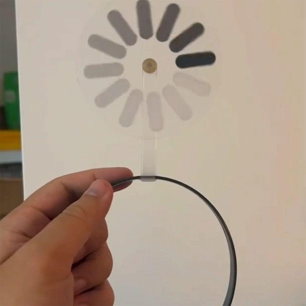  Barrettes à cheveux amusantes chargement du cerveau rotatives originales épingle à cheveux rotative cadeau pour les amis