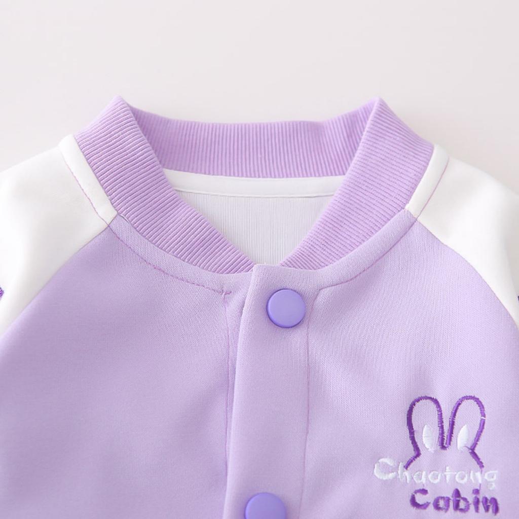 Kids Casual Long-Sleeve Set, Comfortable Daily Wear Outfits