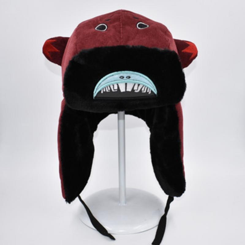 Chapeau Thunderbolt Femme Mignon Coton Homme Hiver Épaissi Chaud Protection Oreilles Automne Jeunesse Chapeau Locomotive