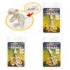 Nob Company Kune Kune Saurus 3-Piece Dinosaur Figure Set (Tyrannosaurus, Spinosaurus, Stegosaurus) Magnetic Toy KS1510-SET