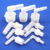 10Pcs M6-M12 To 4-12mm Pagoda Elbow Connector Plastic Hose Fittings  for Aquarium Fish Tank Fittings