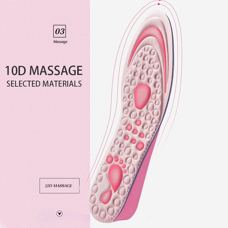 1Pair Height Increased Insoles for Women Shoes Inner Sole Shoe Insert Lift Heel Comfort EVA Heightening Feet Care Insoles