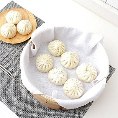32X32CM Purified Steamer Gauze Breathable Non-stick Cookware Gadget Dumpling Pad Cotton Pot Mat Steaming Grid