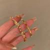 Fashion Colorful Crystal Zircon Bracelet for Women Girls Luxury Adjustable Opening Bracelet Bangle Wedding Charm Jewelry Gifts