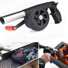 1pcs Outdoor Manual Blower, Household Camping Barbecue Ignition Tool, Small High Wind Picnic Hair Dryer