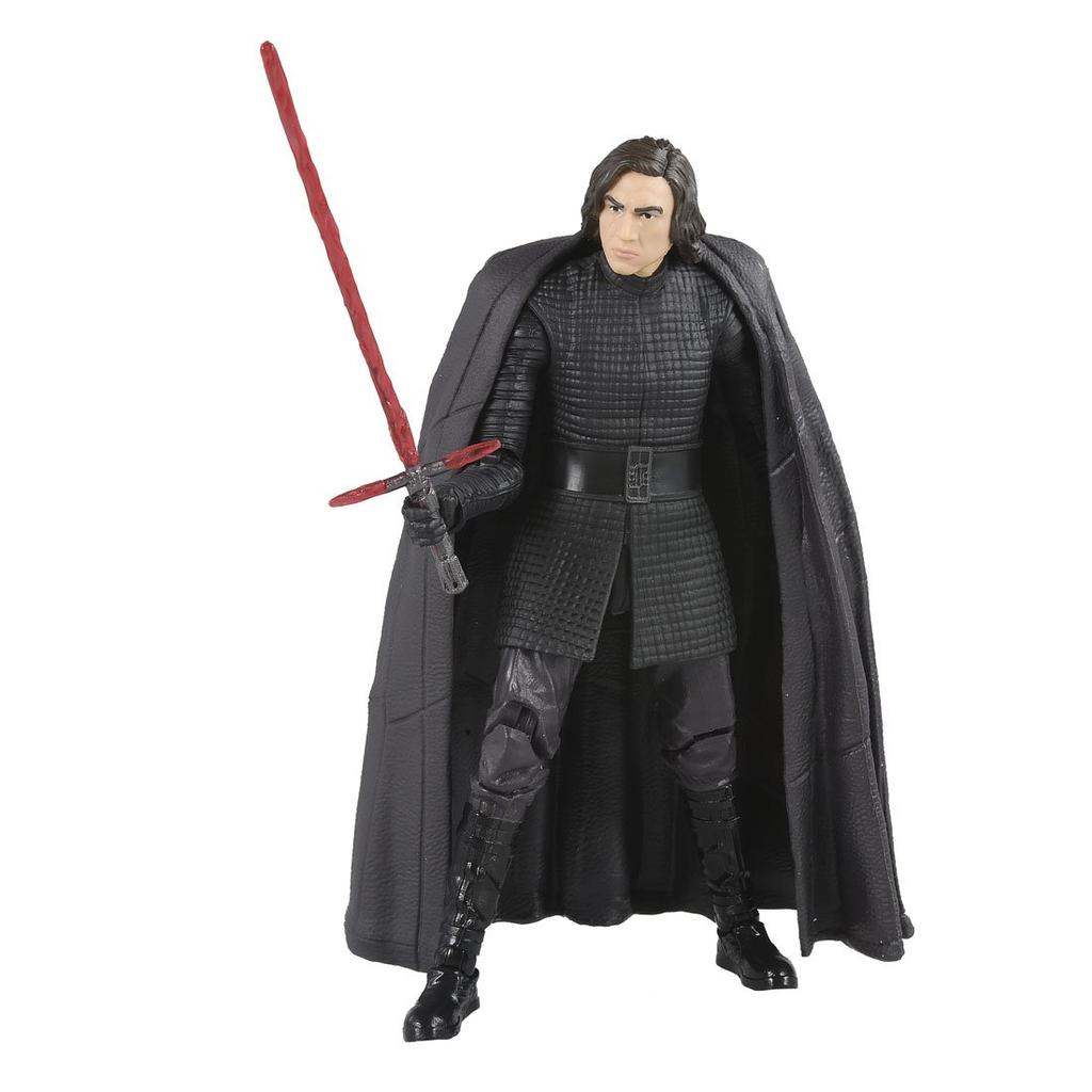 Star Wars Black Series figurka Kylo Ren Poslední Celková délka 15cm Malovaná pohyblivá figurka 6-palcová (Jediové) Cca.