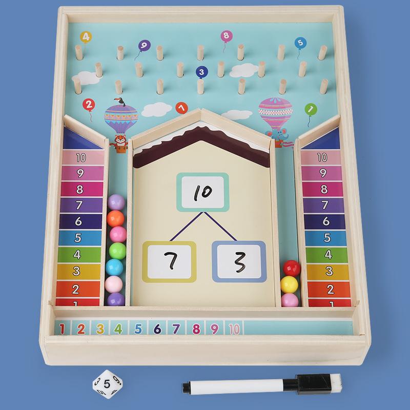 Children's Fun Digital Decomposition Ball Game Exercise Baby Arithmetic Ability Early Education Educational Toys