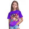 Cartoon Peripheral Children Funny T-Shirt Girls Summer Cute 3D Print Casual Comfortable Breathable Soft T-Shirt