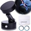 Double-sided Suction Cup Phone Holder Vacuum Magnetic Car Mount Foldable Lazy Bracket Interior Accessories for IPhone Android