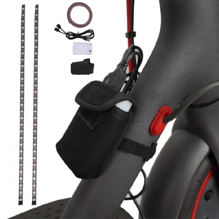 Strips Light Flashlight Safety Skateboard LED Light for Scooter Wide Wheel