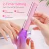 DianaBeauty UV Led Nail Dryer Portable UV Lamp for Nail Rechargeable Manicure Lamp with Aluminum Alloy Holder Nail Salon Tools