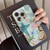 Watercolor Tropical Coconut Palm Floral Pattern Design Protective Cover for iPhone 17 16 15 14 13 12 11 16E Series Pro Max Plus