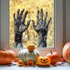 Halloween Arm Horror Uv Static Glass Window Display Home Decor Stickers Wall