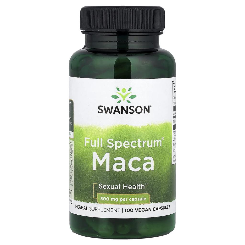 Full Spectrum® Maca, 500Mg, 100 Veggie Caps