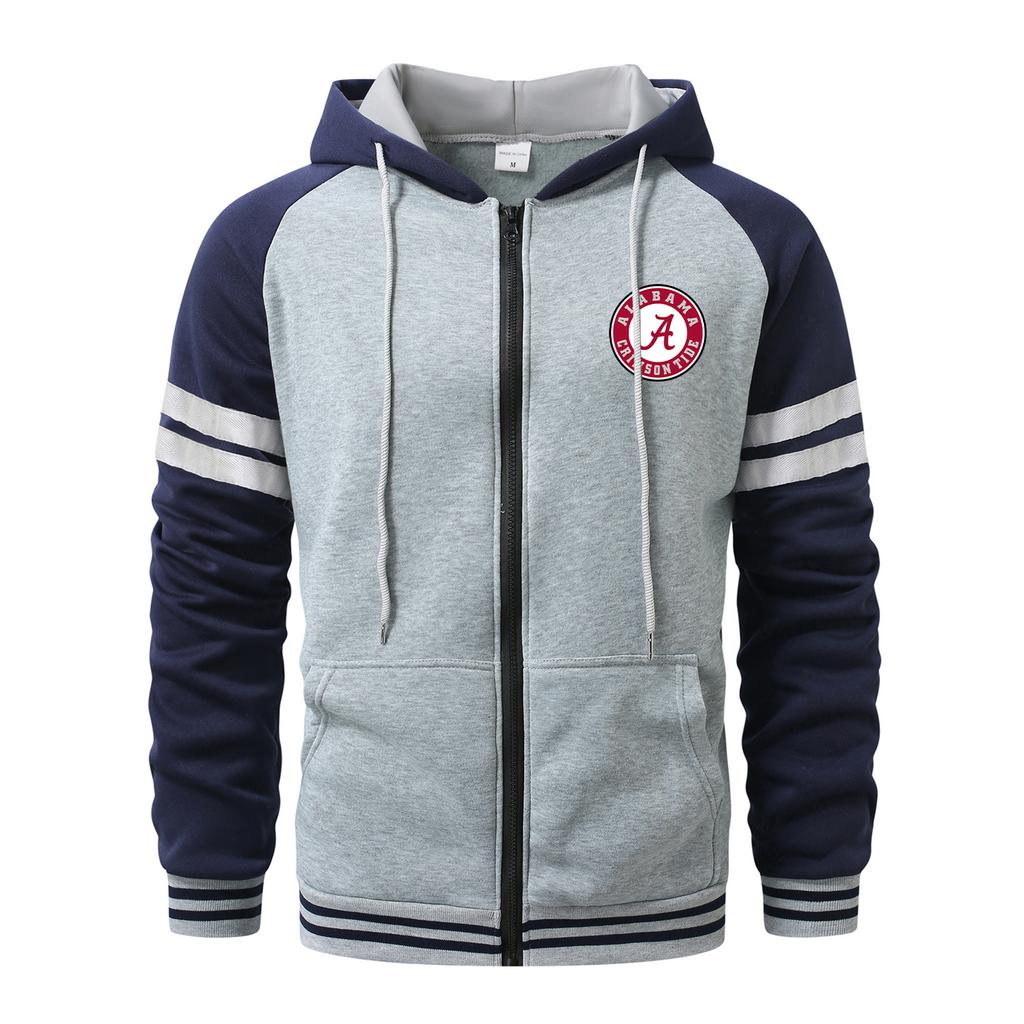 Moletons para Homem Cardigan com Zíper e Capuz Bolso com Capuz Moda Esportiva e ao Ar Livre para Homem Moletons Streetwear Casual Casacos para Homem