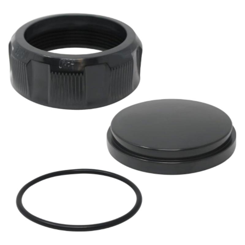 R0523000 Filter Drain Cap Assembly Plastic Drain Cover Swimming Pool Drain Lid Replacement Cover Salt Cell Cleaning Cap 1