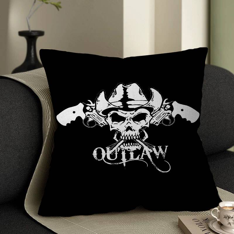 New MC Outlaws Pillowcases Home Bedding Decorative Pillow Cover Wedding Super Soft Pillow Case