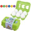 Montessori Smart Eggs Toy Baby Matching Puzzle Games Shape Sorter Educational Learning Toys For Children 2 3Y Kids Easter Gift