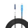 EB-LINK Telecom-Grade TPU Armored LC-SC Single-Mode Fiber Optic Patch Cable