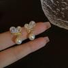 French Retro High-End Pearl Stud Earrings