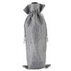 Linen Wine Bottle Bag Set