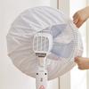 Universal Fan Dust Cover PEVA Waterproof Electric Vertical Floor Fan Dustproof Covers Round Washable Damp-Proof Protector