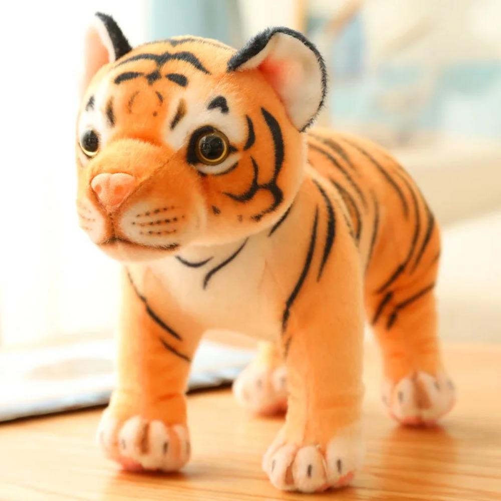 Cute Tiger Doll Plush Doll Toy Simulation Amur Tiger Children's Gift Boy Sleeping Pillow Cloth Doll