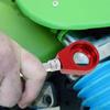 2 Stück 12mm Motorrad-Modifikationsteile Schwerlast-Kettenspanner Einstellschraube Pit ATV