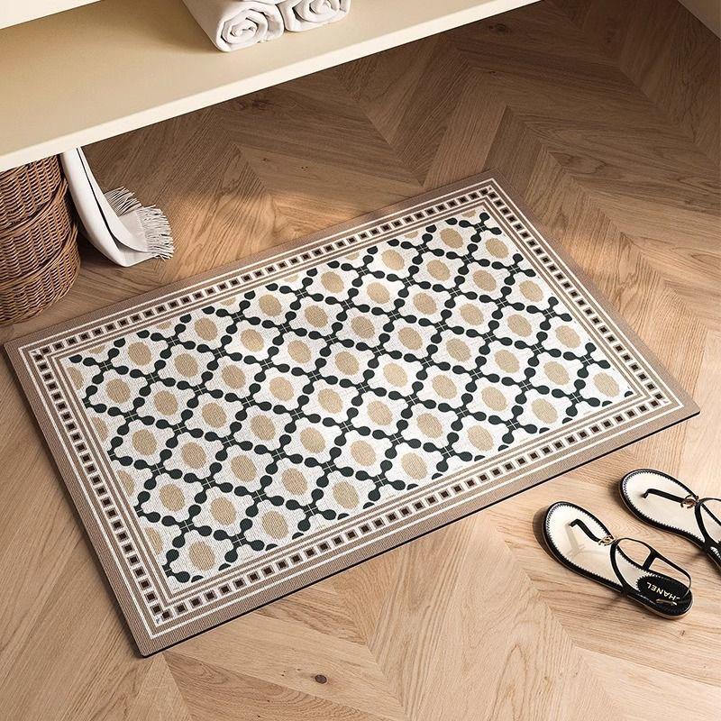 

Modern Simple Diatom Mud Bathroom Floor Mat, Toilet Non-Slip And Dirt-Resistant Toilet, Quick-Drying And Easy To Take Care Of Floor Mat 40 * 60cm (diatom mud)