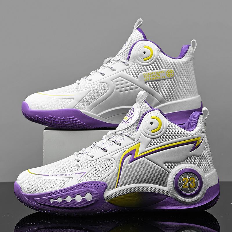 

Spring high-top basketball shoes for students and teenagers, sports shoes for professional combat, sports shoes for children, running shoes 36