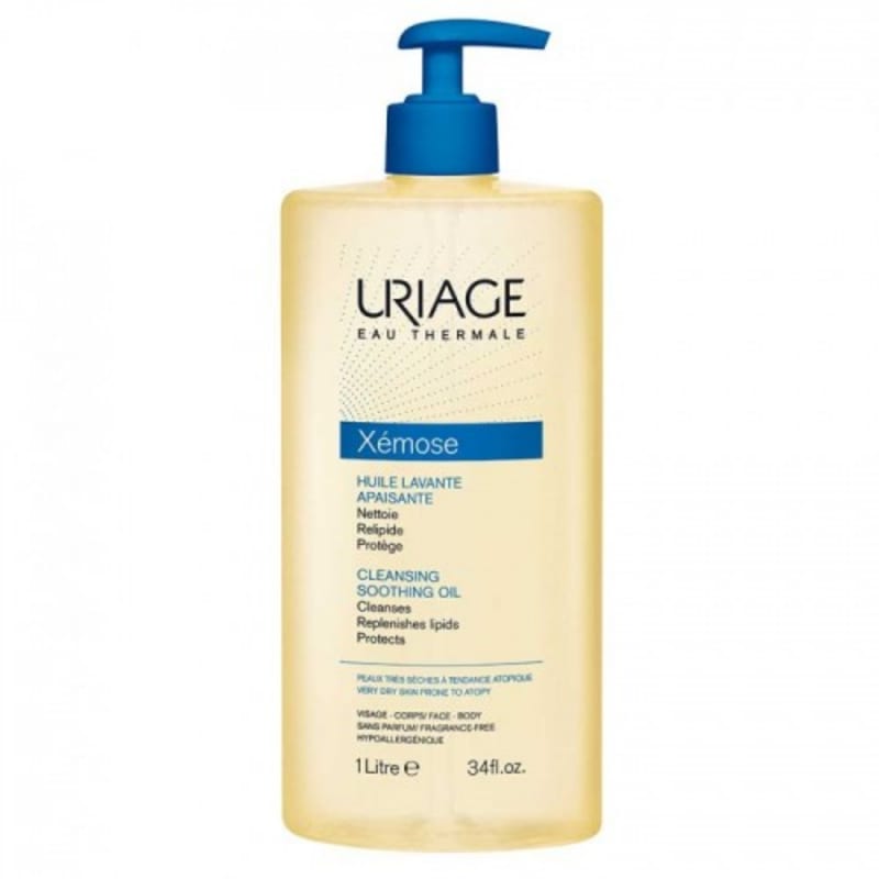 

Uriage Jemos Oil Cleanser 1 liter (dry, very dry skin)