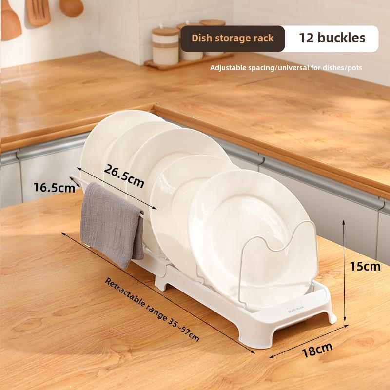 Modern Simple Kitchen Dish Drying Rack with Drawer