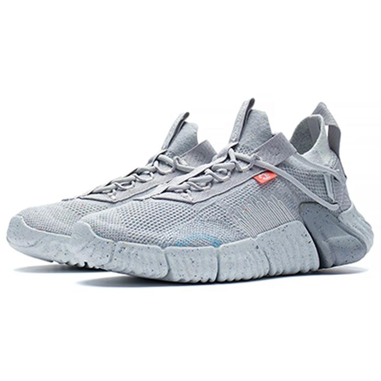 Li Ning Goku Fabric Cushioning Slip Resistant Abrasion Resistant Breathable Lightweight Low top Casual Shoes Women's AGLS026-3