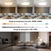 Smart LED Ceiling Lamps Bluetooth APP Control Ceiling Light 110-265V Dimming RGB Panel Light Ceiling Lamp Bedroom Light Fixture