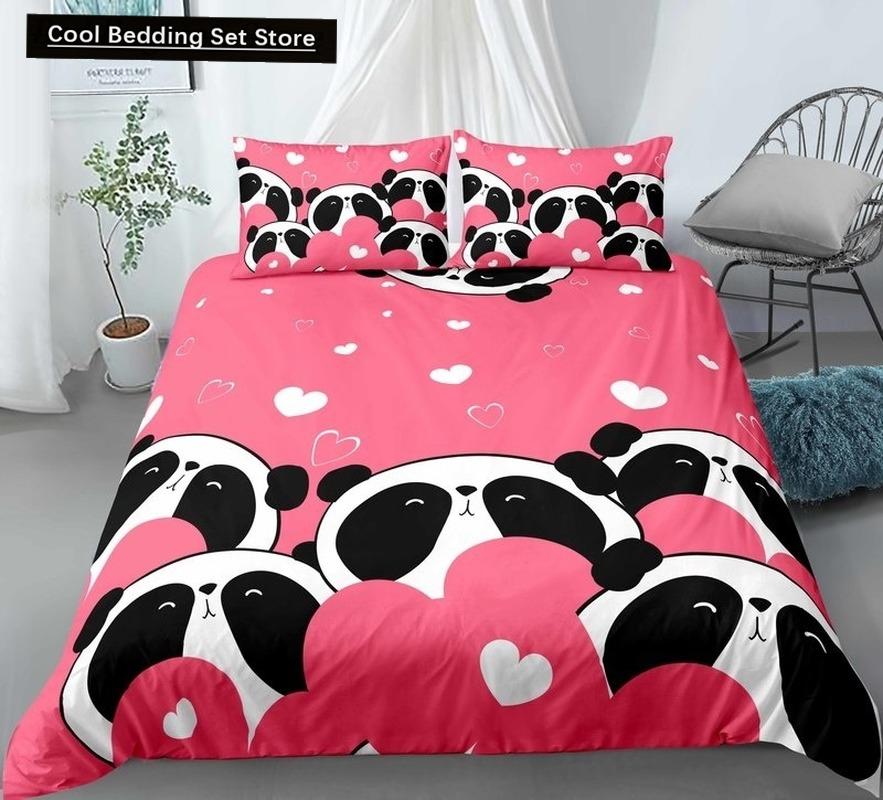 Dog Cat King Queen Duvet Cover Pet Kitty Puppy Bedding Set for Kids Teens Adults Lovely Animals Blue Soft 2/3pcs Quilt Cover