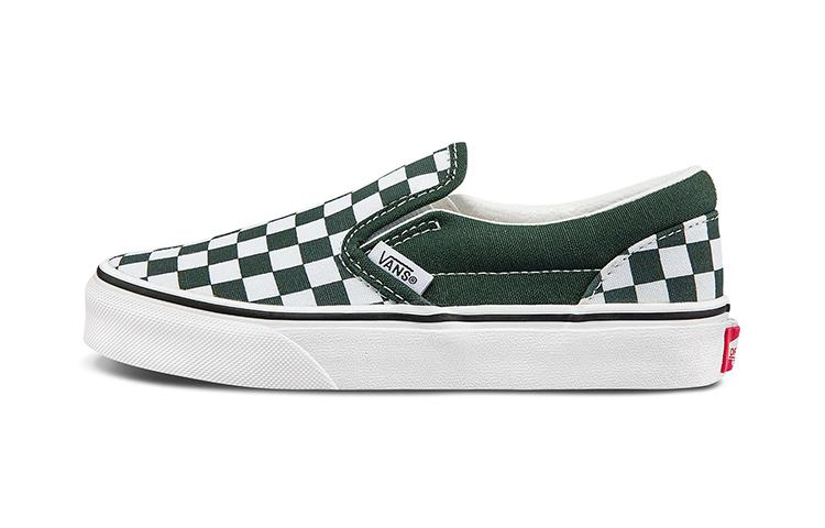 Vans Slip On Детские скейтбордические кеды для дошкольников VN0A5KXM8CA 27.5
