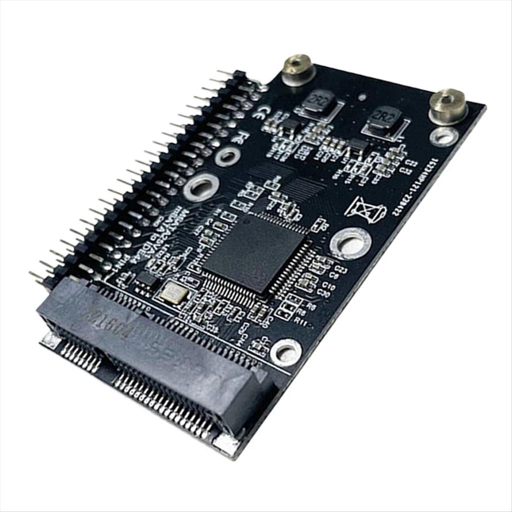 MSATA SSD to 44Pin 2.5 Inch IDE Adapter Card 150MB/S MSATA to PATA Adapter Converter Card Adapter Card for Laptop